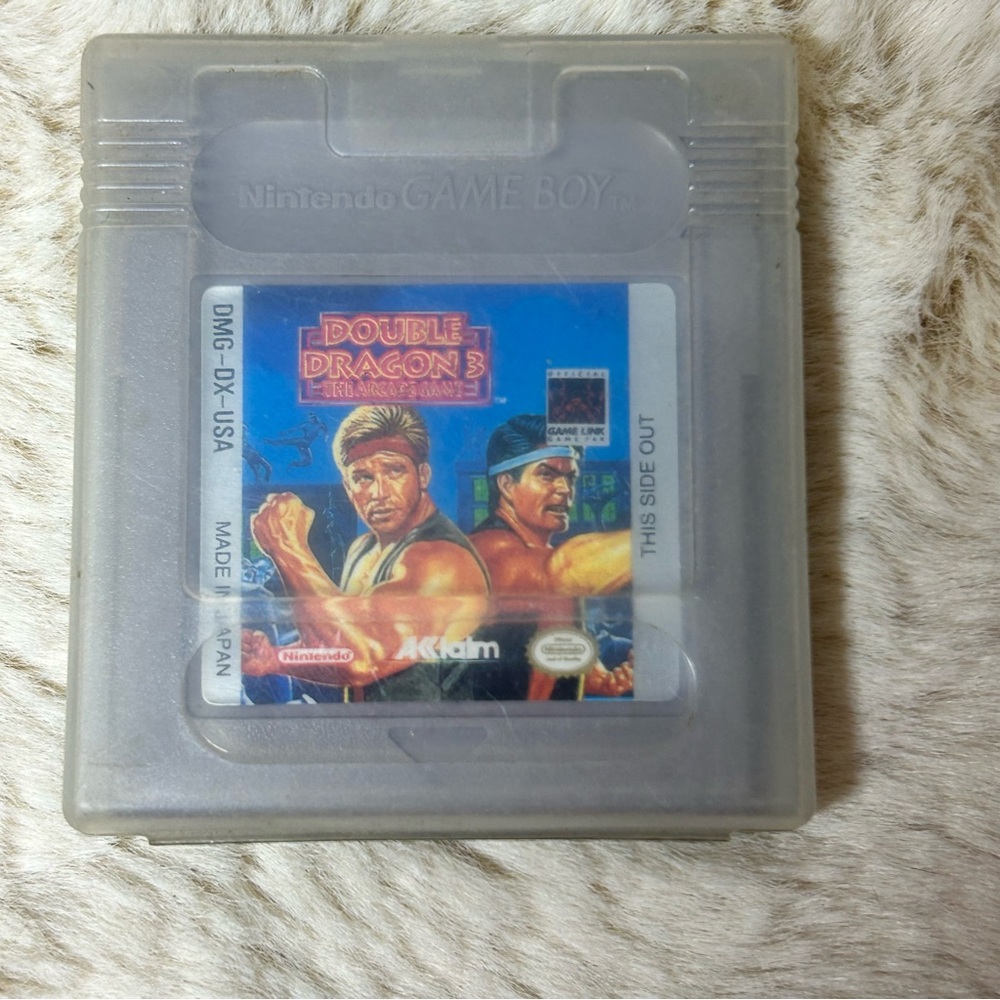 Double Dragon 3 Game Boy Cartridge USA unTested